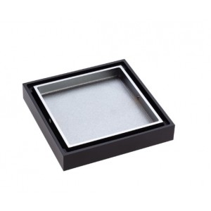 Square Tile 2-in-1 Floor Waste, 88mm Outlet